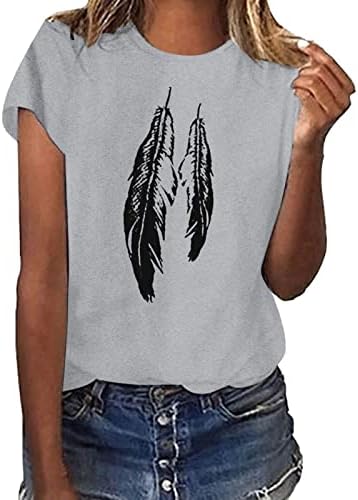 Mulheres Animal Graphic Tee Top Dragonfly Tshirt Tops