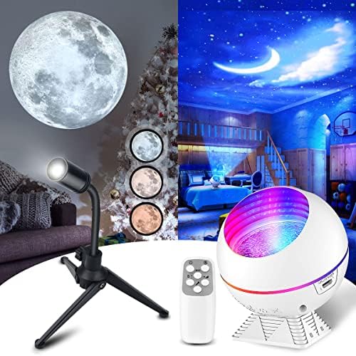 Galaxy Projector Star Projecor Night Light Projector para quarto Galaxy Light Projector Atualize