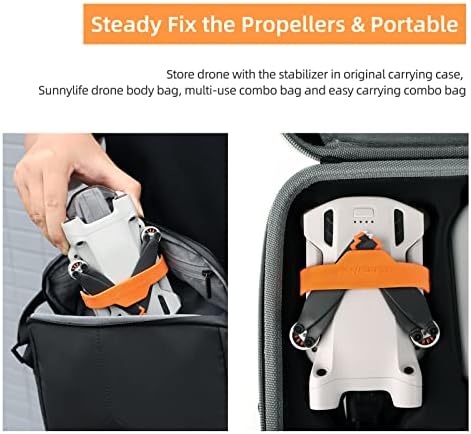 Shaluoman mini 3 propeller titular strap, adereços Blades Guard/Protector para Mini 3 Pro Accessors