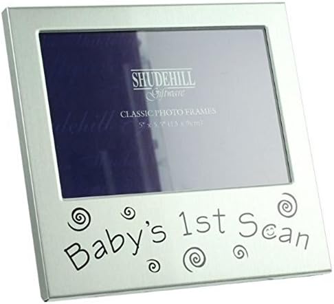 Shudehill Giftware Baby's 1st Scan Photo Frame