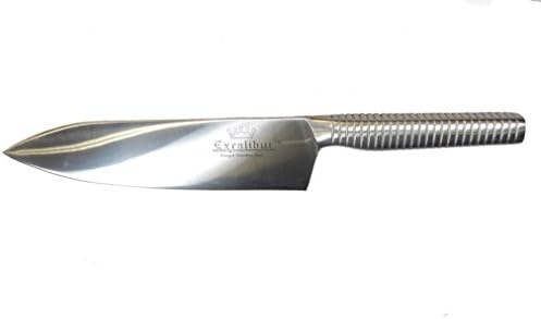 Excalibur hipoalergênico 8 polegadas 100 % de aço inoxidável lâmina forjada e aço inoxidável injeção de fundição