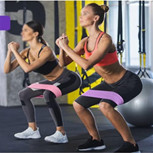 TJLSS Fabric Resistance Banda Banda de treino de treino para pernas e nádegas Banda de extensão de fitness não deslizamento Banda de extensão portátil