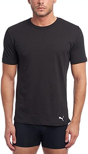 Camisetas de pescoço de 3 pacote de puma masculino