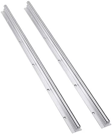 Axwerb 2pcs SBR16 Linear Rail Guia D16 300 400 500 600 1000 1200 1500mm Suporte totalmente deslizante +4pcs SBR16UU Bloco de rolamento