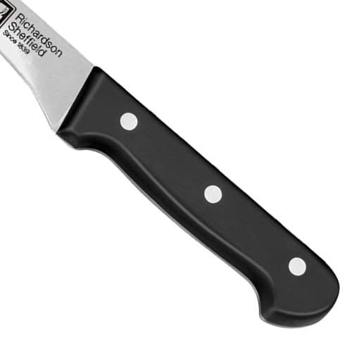 Richardson Sheffield FN201 Universal Professional Foning Knife 5 , Aço inoxidável, NSF aprovado, prata, preto