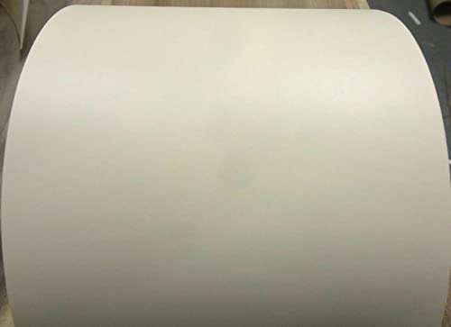 Rollo de banda de borda de melamina de amêndoa 5,75 x 120 '' com adesivo pré-gado 5-3/4