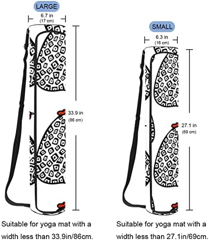 bolsa de transportadora de tapete de ioga com frango com alça de ombro de ioga bolsa de ginástica bolsa de praia