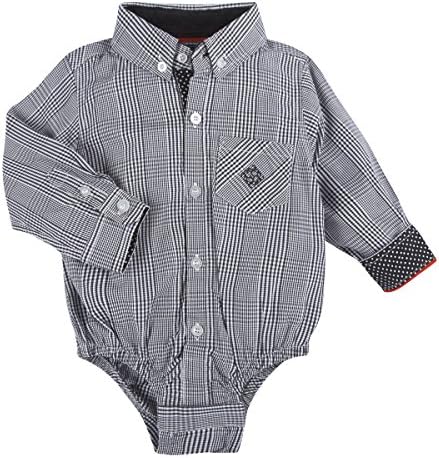 Andy & Evan Boys Formal Check Shirt-Toddler