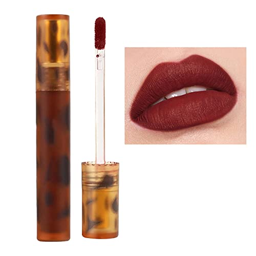 Xiahium Lip Collagen Gloss Lips Makeup Fornecedor de maquiagem duradoura Hidratante Velvet Lip Gloss Amber Liquid Red Lipstick 3ml