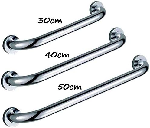 Crody Grab Bars para banheiro, barras de garupa de segurança montadas na parede, apoios de braços de latão, trilhos de segurança