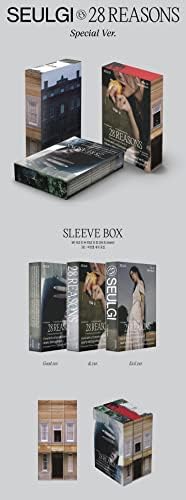 Seulgi Red Velvet - 28 razões [Especial Ver.] Álbum+Pôster dobrado+Presente da loja