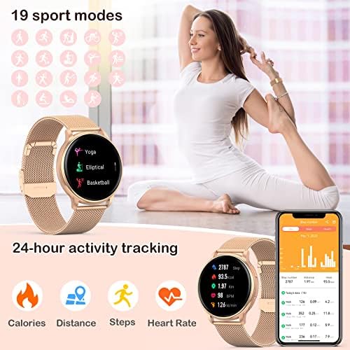 Relógio inteligente, fitness relógios para homens homens à prova d'água smartwatch para os telefones ios Android iPhone compatível samsung com texto e chamado de relógio digital Monitor de pressão arterial da frequência cardíaca