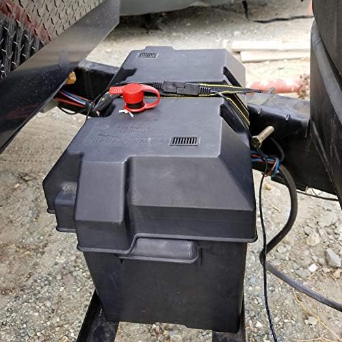 Switch de desconexão da bateria ampper, isolador interruptor de bateria de matança de potência para barril marinho para