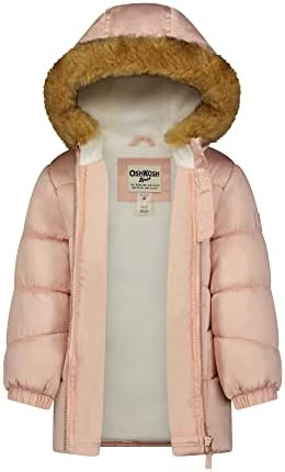 Casaco de inverno com capuz de oshkosh b'gosh