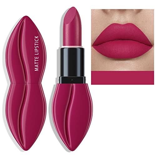 WGUST POPOMALIZADO BATUTO BATUST BATUTO 24 horas Lipstick longo à prova d'água de bacia hidrográfica Lip Girl Girl e Lady