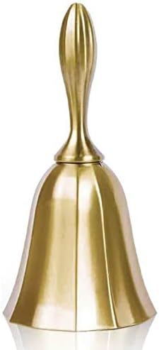 N/A Hand Christmas Bell Gold Silver Color Papai Noel