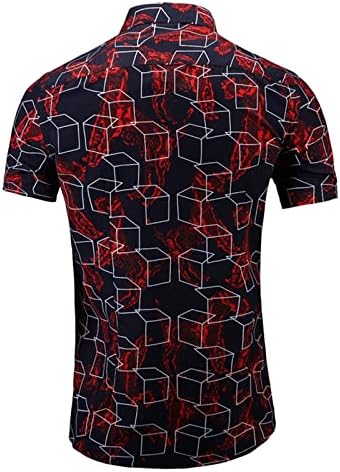 2023 Camisa nova de verão para homens Solid Slim Fit Camise