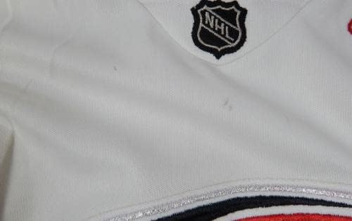 Carolina Hurricanes #27 Game usou White Practice Jersey 56 DP24918 - Jogo usado NHL Jerseys