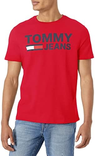 Tommy Hilfiger Men's Short Manga Tommy Jeans Logo