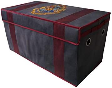 Conjunto de soluções de armazenamento de 5 peças de Harry Potter, vêm com tronco de armazenamento dobrável, cesto de pop -up, 2 cubos de armazenamento, 1 cubo de armazenamento de lantejoulas