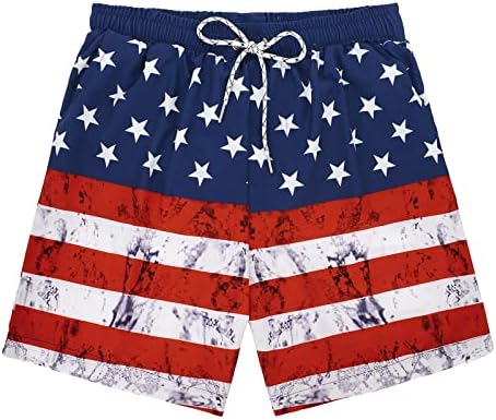 American Trends Mens Swim Turncos de compressão forrada shorts de natação para roupas de banho ao ar livre shorts