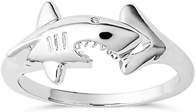 2023 Novo garoto Sterling Silver Silver Gold Bating Ping Ring Animal personalizado moda anel punk jóia filha namorada