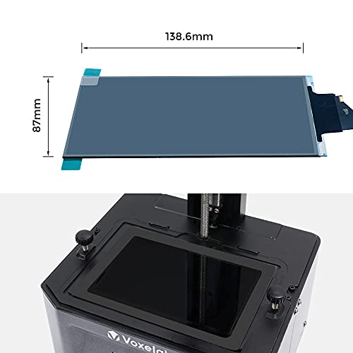 Voxelab 6,08 polegadas 2K HD LCD Screen para impressora 3D Mars com resolução 2560x1620 Compatível para Voxelab Proxima/elegoo