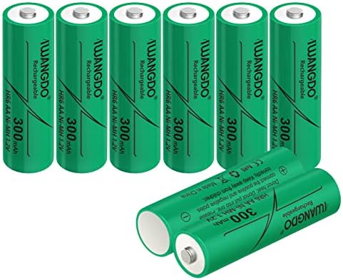 Iwangdo Bateria AA HR6 300mAh Ni-MH Recarregável