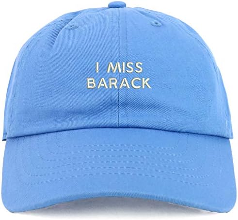 Trendy Apparel Shop Youth I Miss Barack Ajustable Soft Crown Baseball Cap