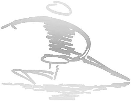 DISC Player Sports Logo Logo Disco Vinil Decalque Golfe - 7 X 5-1/2