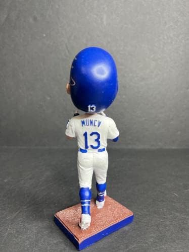 Max Muncy Los Angles Dodgers assinou bobblehead PSA 1C89591 - Figuras autografadas da MLB