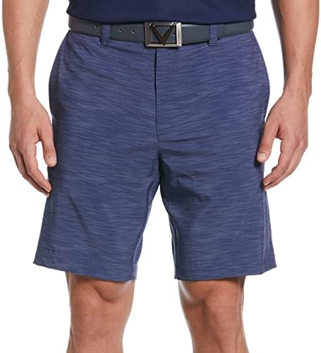 Callaway Men's Flat Front Impresso Texture Performance Golf Short