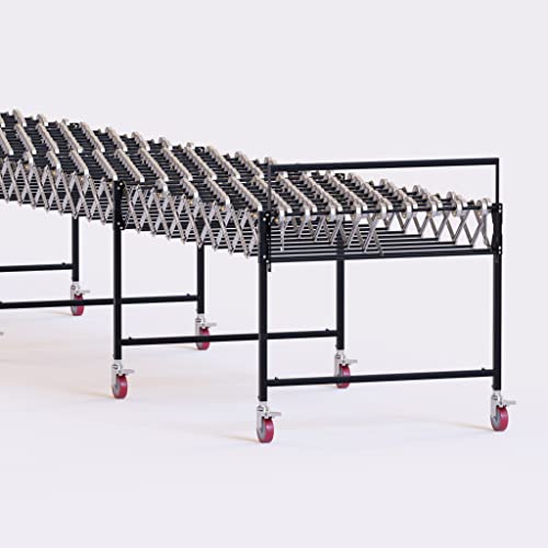 Trafford Industrial Expandable Transportor, 18 polegadas x 8 pés