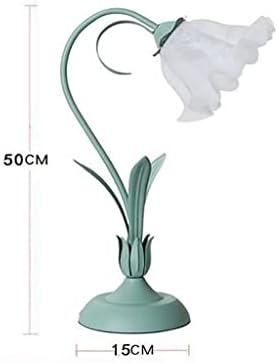 Douba Romantic Style Table lumbo de cabeceira lâmpada quarto menina coração líquido criativo Flor vermelha Princesa Média