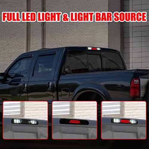 3ª Terceira barra de luz LED de carga da luz de freio Terceira lâmpada de lâmpada de montagem alta compatível com a Ford F250 F350 F450 F550 Super Duty/Ranger/Mazda B-Series substitui YC3Z13A613BA