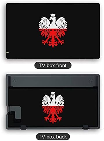 Polônia Polishon Polish Eagle Skin Protective Sticker Game Protector Compatível Full Wrap Compatível para Nintendo Switch para Switch