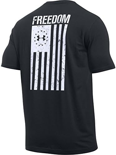 T-shirt de bandeira da liberdade de menores da Armour Men