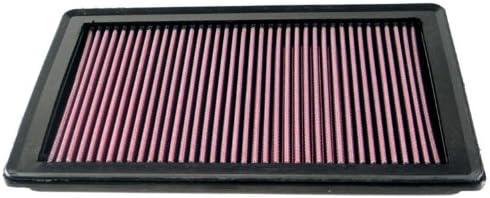 Filtro de ar do motor K&N: Aumente a potência e o reboque, lavável, premium, filtro de ar de substituição: compatível com 2006-2010 Ford/Mercury, 33-2366