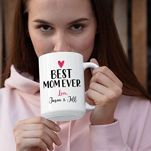 Melhor Mãe Ever Caneca, Mãe Custosa Caneca com Nome, Canecas de Café Mãe, Copo de Tea Mama personalizado, caneca de mãe personalizada,