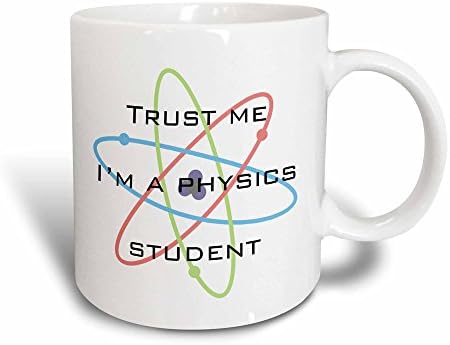 3drose evadane - citações engraçadas - confie em mim, eu sou um estudante de física - canecas
