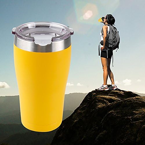 Tahoe Trails 10 oz aço inoxidável Tumbler a vácuo Isolado dupla parede de viagens de parede com tampa, pimenta chili