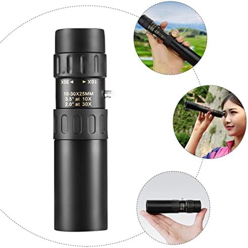 3pcs telescópio para acampar definição de tubo único escopo monocular ao ar livre viajando alto zoom portátil xxcm assistindo