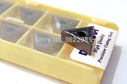 FINCOS 10PCS TNMG160404/08/12 -HS LF9018/11 Inserções de torneamento para aço -