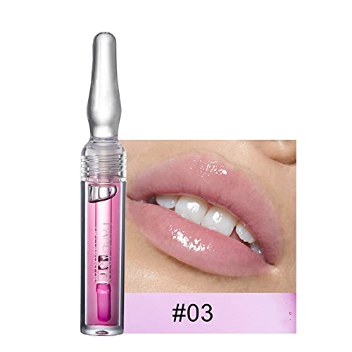 G Batom de maquiagem Lipstick brilho lábio pequeno de esmalte hidratante Óleo de lábio gloril