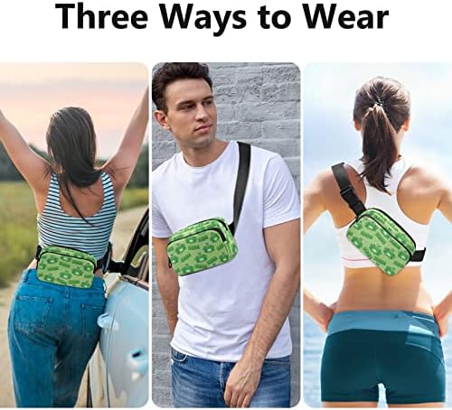 Frags Fanny Packs for Momen Men Men Belt Bolt com Strap Moda Ajusta Pacote de Coloque Bolsa de Bolsa Crossbody para Ciclismo