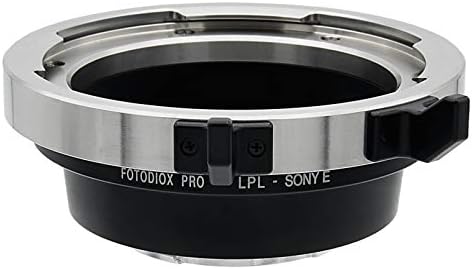 Adaptador de montagem da lente Fotodiox Pro - Compatível com as lentes de montagem ARRI LPL para as câmeras Sony Alpha E -Mountlessless