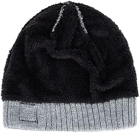 Chapéus de gorro de malha para mulheres homens continuam imprimindo chapéu neutro de malha ao ar livre adulto quente chapé de lã de lã de pelúcia de inverno