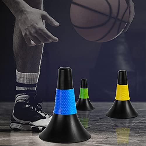 ZEAYEA 8 PCS AGILIDADE TREINAMENTO CONE DE ESPORTE DE