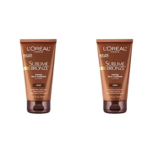 L'Oreal Paris Skincare Sublime Bronze TINTED LOÇÃO DE AUTO-TANNO DIREITO DIVRAL 5 FL. Oz.