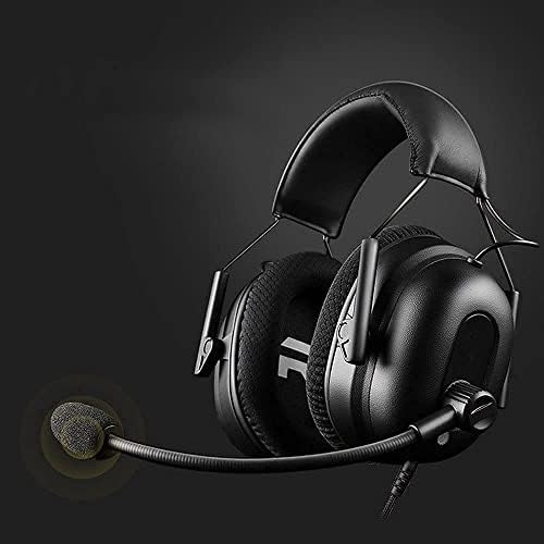 Fone de ouvido para jogos de ojoink com microfone, fones de ouvido de jogo estéreo 7.1 som surround, fones de ouvido com laptop